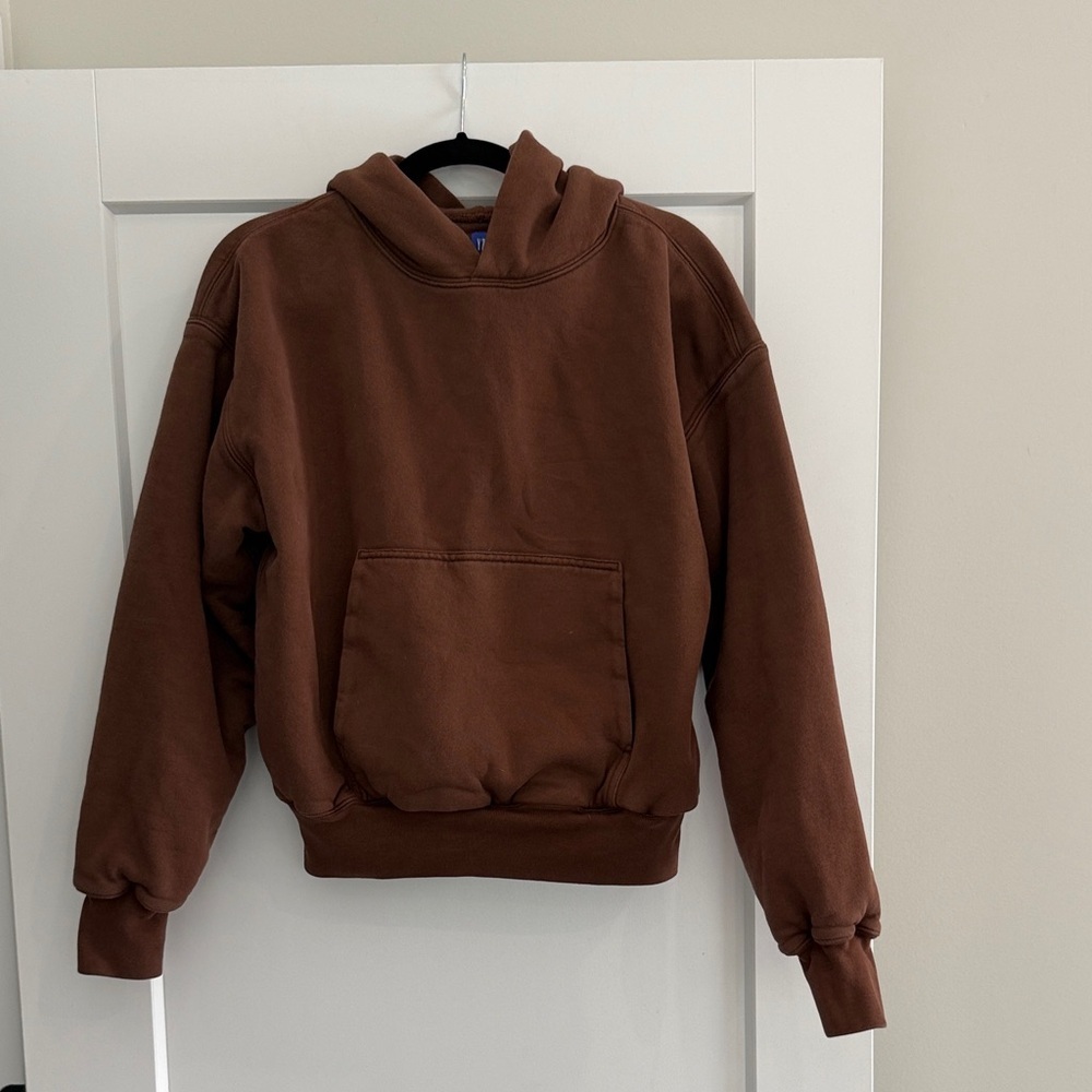 GAP Yeezy Classic Brown Hoodie for Men - Picture 1 of 3